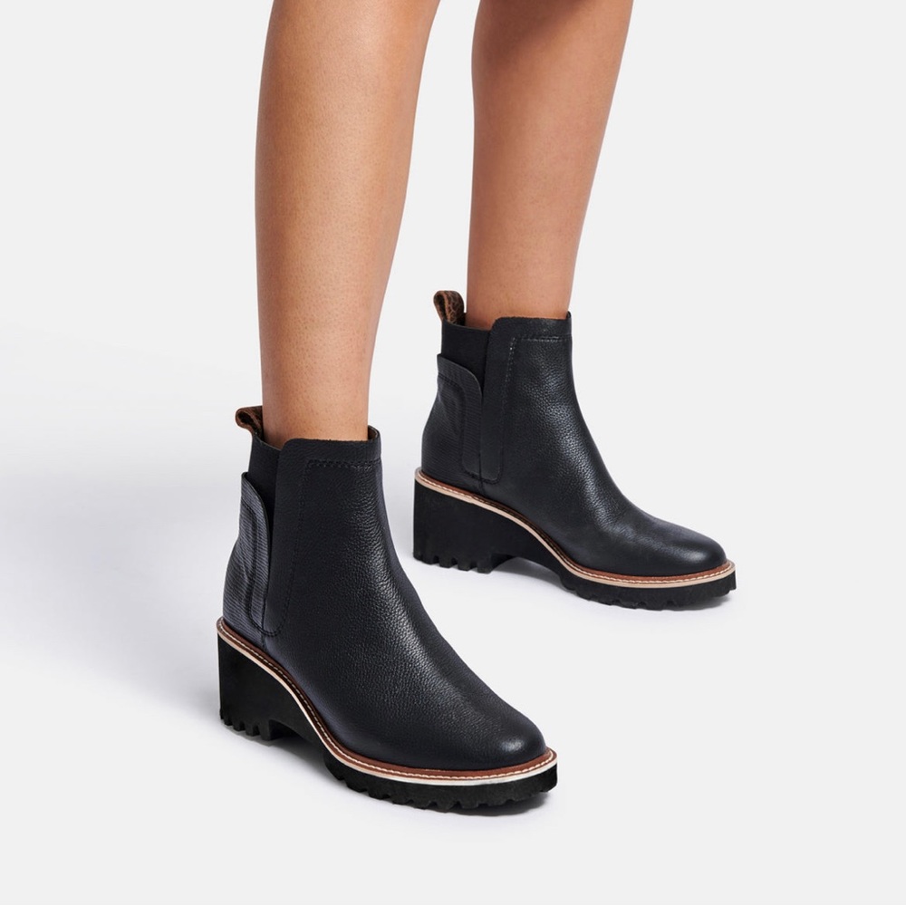 Dolce Vita Huey Lug Sole Chelsea Boot 8 50% OFF RETAIL!